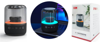 PARLANTE BLUETOOTH CON LUCES JY10