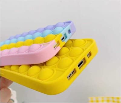 CARCASA IPHONE 12 PRO - POP IT ARCOIRIS1