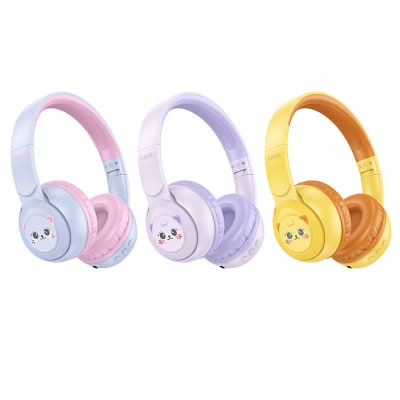 AUDIFONOS INALAMBRICOS BLUETOOTH DE CINTILLO PARA NIÑOS HOCO W60 28HRS1