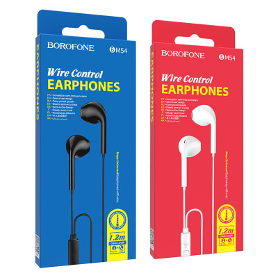 AUDIFONOS AUXILIAR 3.5MM MANOS LIBRES BOROFONE BM54