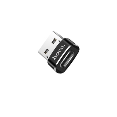ADAPTADOR CONVERTIDOR OTG USB A TIPO C HOCO UA61