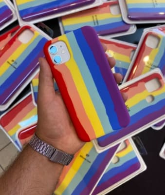 CARCASA IPHONE 12 MINI - ARCOIRIS