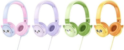 AUDIFONOS PARA NIÑOS CON CABLE AUXILIAR 3.5MM HOCO W61