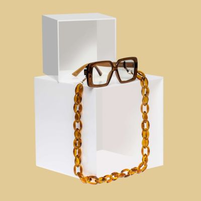 super size chain - amber super size chain - amber