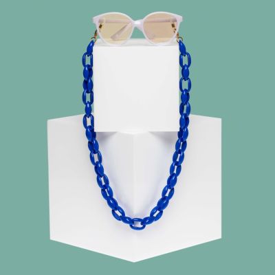 super size chain - cobalt super size chain - cobalt