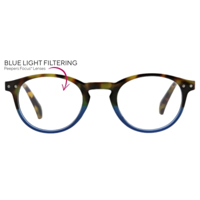 book club blue/tortoise book club blue/tortoise