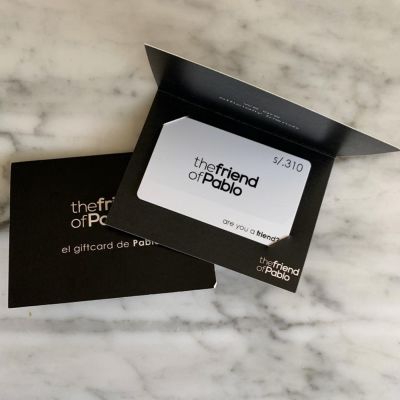 el giftcard de Pablo el giftcard de Pablo
