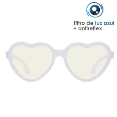 the sweetheart - white | filtro azul + antireflex the sweetheart - white | filtro azul + antireflex