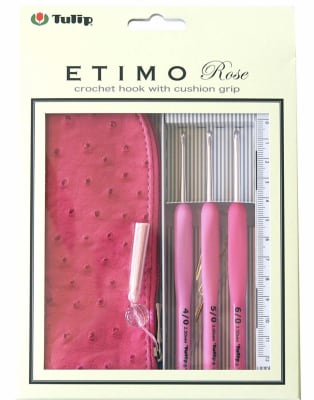 Set Crochet Etimo Rose 3 números (2.5-3.0-3.5mm)