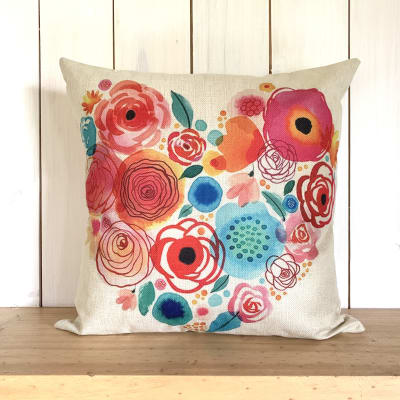 Cojín estampado para bordar