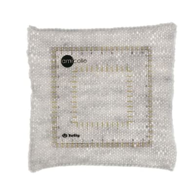 Regla medidoda de tejido-Clear Quick Gauge