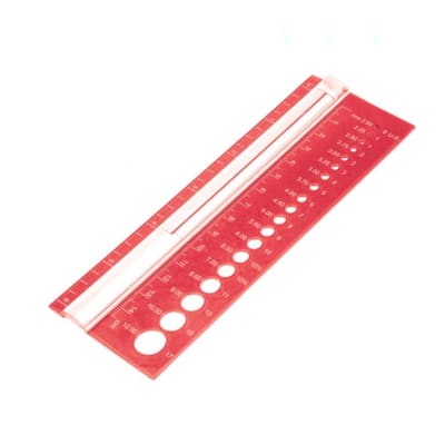 Medidor de Palillos con Regla