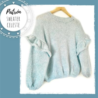 Patrón Sweater Celeste