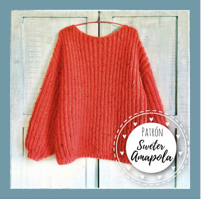 Patrón Sweater Amapola