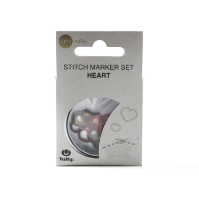 Set de Marcadores de tejido Tulip Corazones S-M-L1