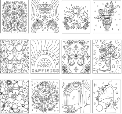 Libro para colorear Seca pa las Manualidades