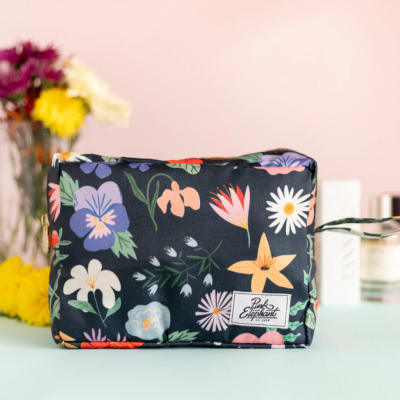 Pink Elephant Estuche tela grande
