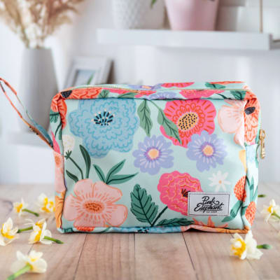 Pink Elephant Estuche tela grande