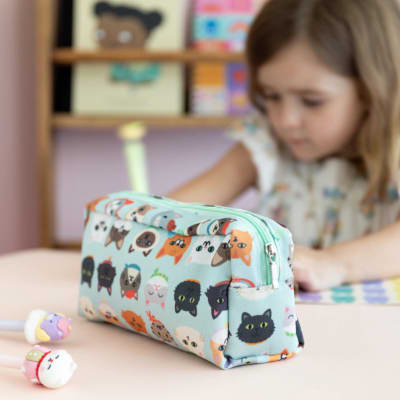 Pink Elephant Estuche tela midi1
