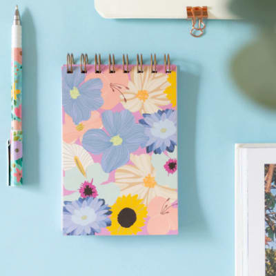Pink elephant libreta espiral superior