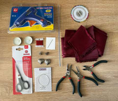 KIT MATERIALES CURSO ROSA CLÁSICA