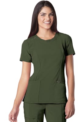 INFINITY 2624A TOP WOMAN verde olivo