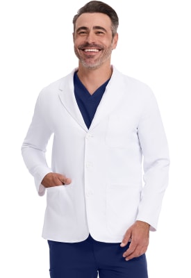 HH WHITE COAT 5150 LABCOAT MAN blan