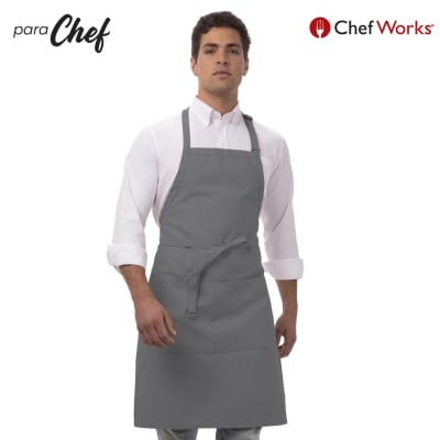APRON F8 DELANTAL UNISEX gris