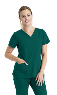 BARCO ESSENTIALS BE001 TOP WOMAN verde2