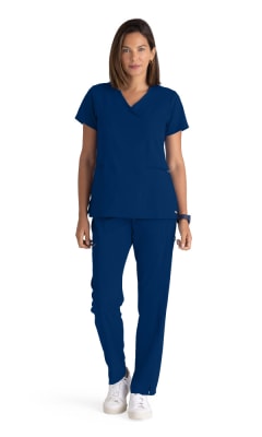 GREY'S ANATOMY STRETCH GRST001 TOP WOMAN azul marino2