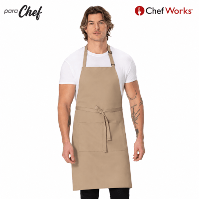 APRON F8 DELANTAL UNISEX kaki1