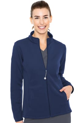 MEDCOUTURE LAYERS CASACA DAMA MC8684 AZUL MARINO2