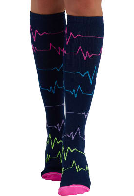 PRINTSUPPORT COMPRESSION SOCKS WOMAN EKGZZ