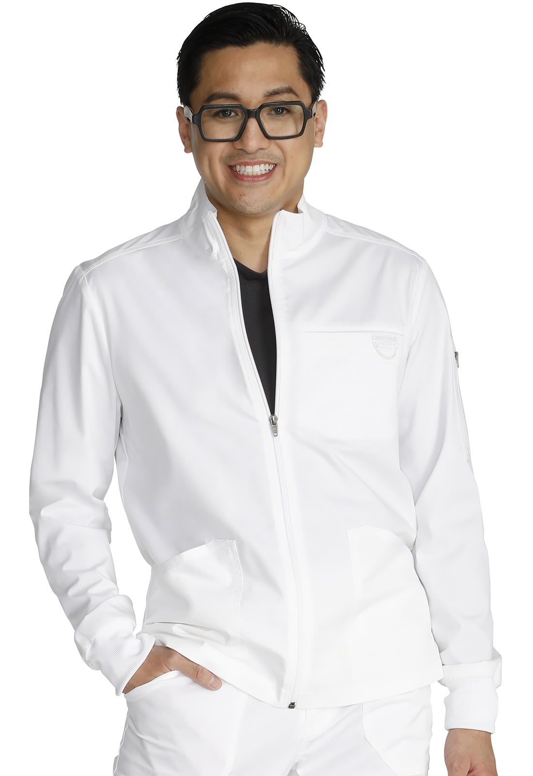 Chaqueta Médica Cherokee Workwear Revolution Para Hombre, Chaquetas De Enfermería - Foto 9