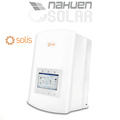 INVERSOR HIBRIDO SOLIS 6KW-48V, CON CARGADOR INCORPORADO.