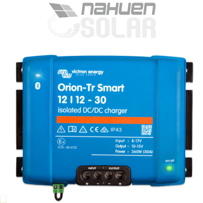 ORION-Tr SMART12/12-30A (360W) ISOLATED DC-DC CHARGER
