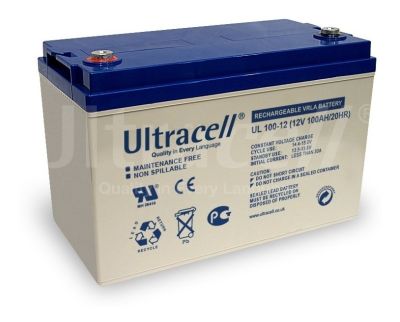 BATERIA 100AH 12V GEL ULTRACELL BATERIA 100AH 12V GEL ULTRACELL