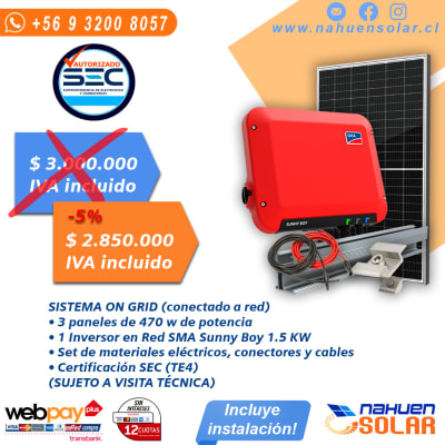 KIT ON-GRID 1.500 [W]