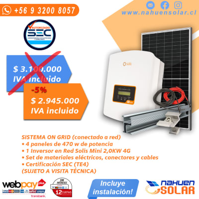 KIT ON-GRID 2.000 [W]