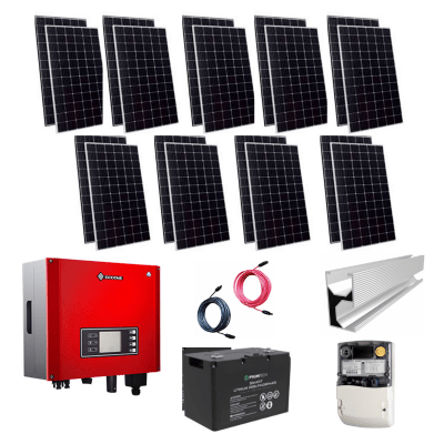 KIT IDEAL HIBRIDO 5KW INVERSOR TRIFASICO KIT IDEAL HIBRIDO 5KW INVERSOR TRIFASICO