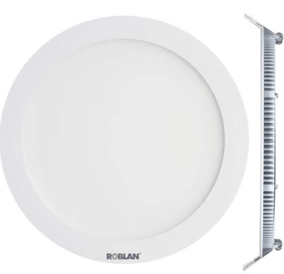 Panel Led Embutido Circular 6W 100-240V 420Lm 6500K 120x22mm Panel Led Embutido Circular 6W 100-240V 420Lm 6500K 120x22mm