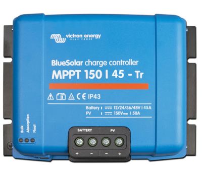 VICTRON BLUESOLAR MPPT 150/45-TR SIN PANTALLA VICTRON BLUESOLAR MPPT 150/45-TR SIN PANTALLA