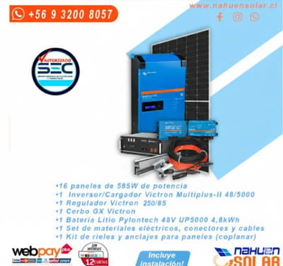 KIT OFF GRIS VICTRON 8[kW]