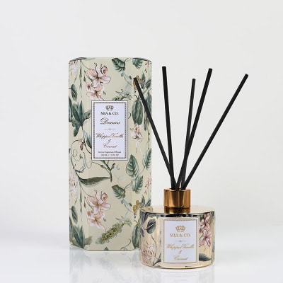 DIFUSOR AROMATIZANTE DE VARILLAS FRAGANCIA WHIPPED VANILLA & COCONUT DIFUSOR AROMATIZANTE DE VARILLAS FRAGANCIA WHIPPED VANILLA & COCONUT