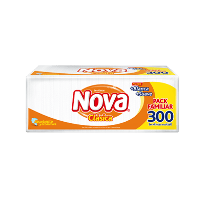 Servilletas NOVA Coctail 300 unidades Servilletas NOVA Coctail 300 unidades