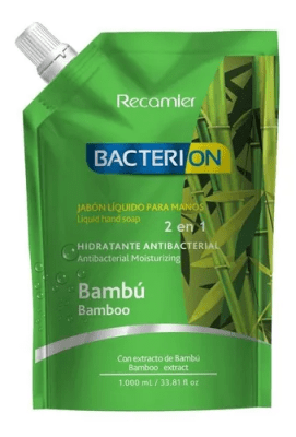Jabón Antibacterial Bambú Bacterion 1 lt Jabón Antibacterial Bambú Bacterion 1 lt