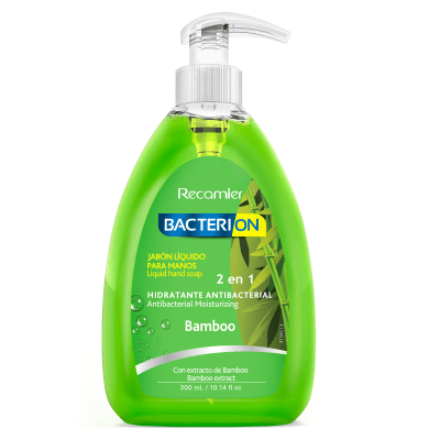 Jabón Antibacterial Bambú Bacterion 300 ml Jabón Antibacterial Bambú Bacterion 300 ml