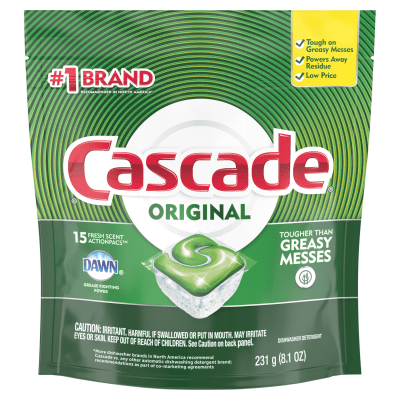 Lavavajilla Cascade Original Action Fresh 15 unidades Lavavajilla Cascade Original Action Fresh 15 unidades