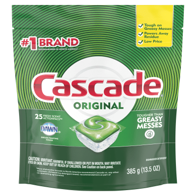 Lavavajilla Cascade Original Action Fresh 25 unidades Lavavajilla Cascade Original Action Fresh 25 unidades