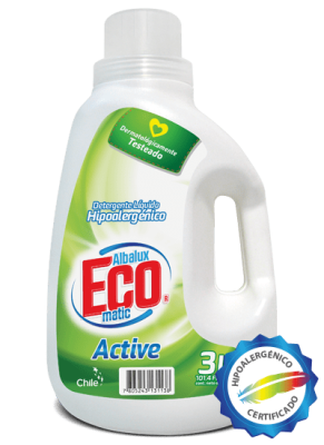 Detergente Hipoalergénico Eco Active Detergente Hipoalergénico Eco Active